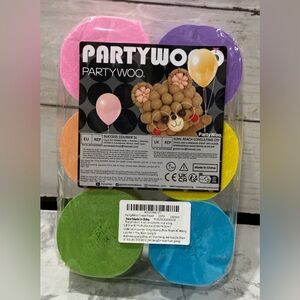 PartyWoo Crepe Paper Streamers 6 Rolls 1.8 in X 82 Ft Each Roll Party Pastel